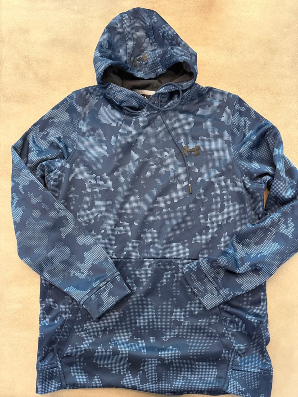 😎 Under Armour Blue Digital Camo Hoodie